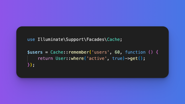 laravelbackpack's tweet photo. #Laravel Tip: Optimize database performance by utilizing Laravel's query caching. By caching frequently executed queries, that are not meant to change for a while, you can reduce database load and speed up your application. https://t.co/DbCvLbpgGJ