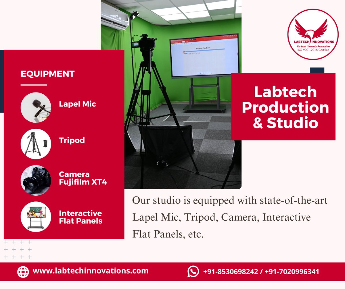 Labtech Production & Studio! Email us at studio@labtechinnovations.com or message us on WhatsApp at zcu.io/uVjP #production #studio #SomatnePhata #Talegaon #studiospace #pune #lecturers #professors #puneuniversity #punestudio