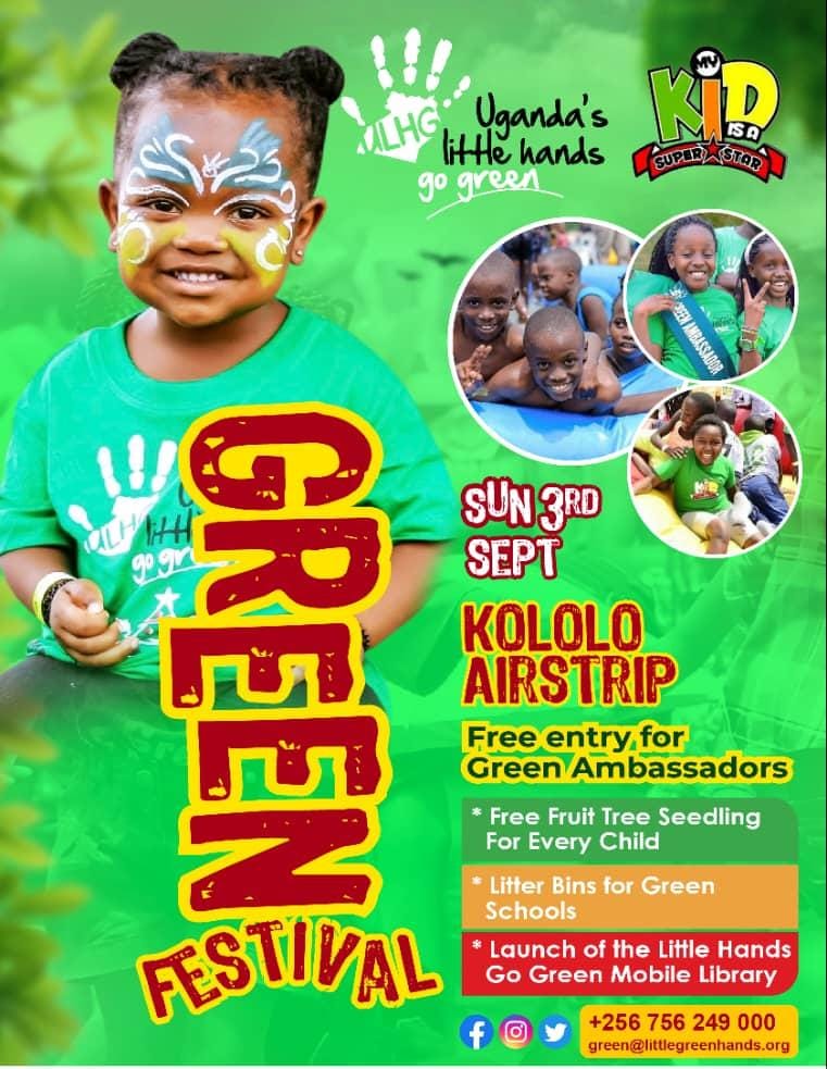 Mark that date for all kids, parents and Ugandas. 

We are backkkkkk 💚 #GreenFestival23 #GoGreenUg
Uganda's Little Hands Go Green