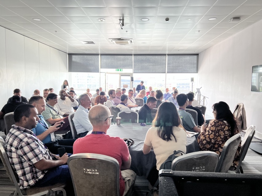 CiscoUKI's tweet image. Standing room only! 👀 Our own, @mlee_security gave a session on developing a cyber threat Intelligence programme at @Infosecurity Europe.

The insightful workshop ended with a book signing from Martin! ✍️ Pop by Cisco at stand K40 if you missed out!

#Infosec2023