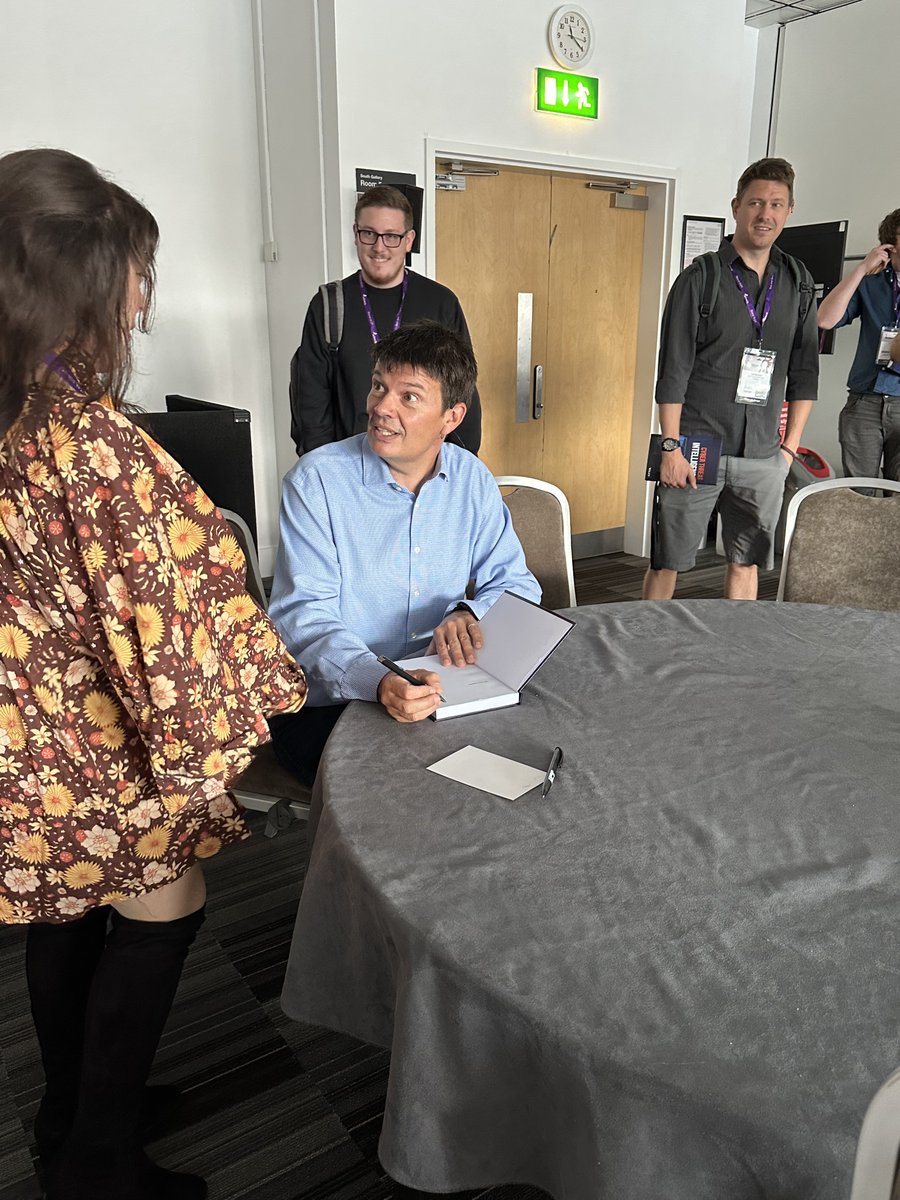 CiscoUKI's tweet image. Standing room only! 👀 Our own, @mlee_security gave a session on developing a cyber threat Intelligence programme at @Infosecurity Europe.

The insightful workshop ended with a book signing from Martin! ✍️ Pop by Cisco at stand K40 if you missed out!

#Infosec2023