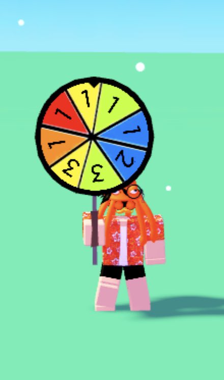 Furgieiscrazy's tweet photo. WHEEL SPINER!
Reply with your username to enter!
1 - you have to follow me 🤩
2 - ROBUXS 😍
3 - nothing 🥲
-
#roblox #robloxgiveaway https://t.co/85NXxEeSNd
