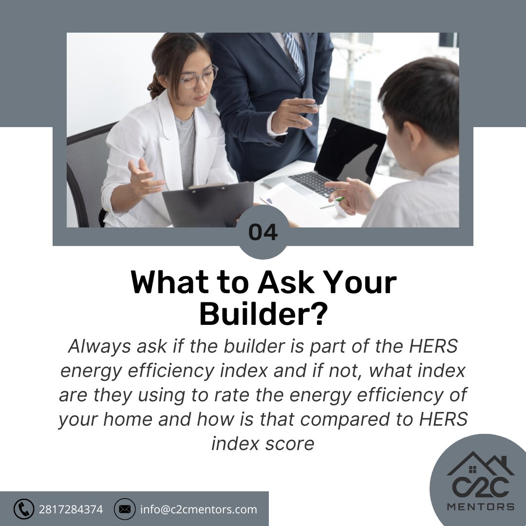 c2cMentorsLLC's tweet image. Building an Energy Efficient Home is key for Long Term Sustainability. At c2c Mentors LLC is all about providing you education on your best options 

#HERSscore #smarthome #Energysavings #newconstruction #newhome #Bestpractices