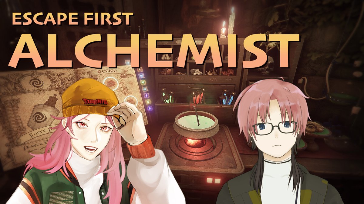 Akira_nira's tweet photo. 枠取りの翁。21時から〜
【 #escapefirstalchemist / コラボ】錬金術師なら脱出も楽勝楽勝!!【仁良鮮/にらあきら 視点】
https://t.co/cAyg3cNEot
#vtuber #脱出ゲーム https://t.co/DPaoC1EC4x