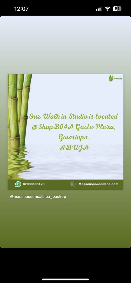 candyy_chips's tweet photo. Come in, I’m waiting on you. 
Feel free to book a session for your loved ones as well 💕

Please retweet this
#AbujaTwitterCommunity https://t.co/VjVeMtFtQZ