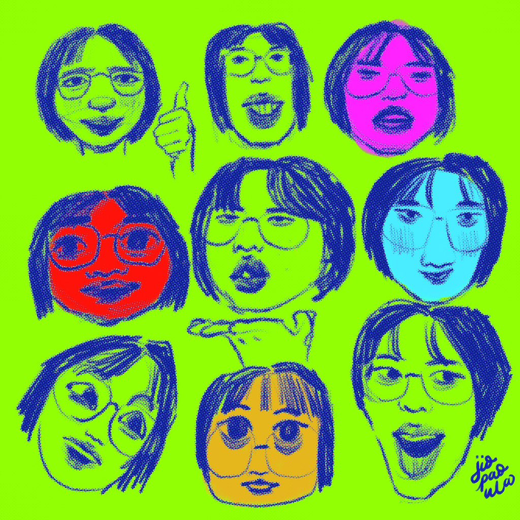jiopaoula's tweet photo. I Am Unhinged #art https://t.co/w6koZqaAsr