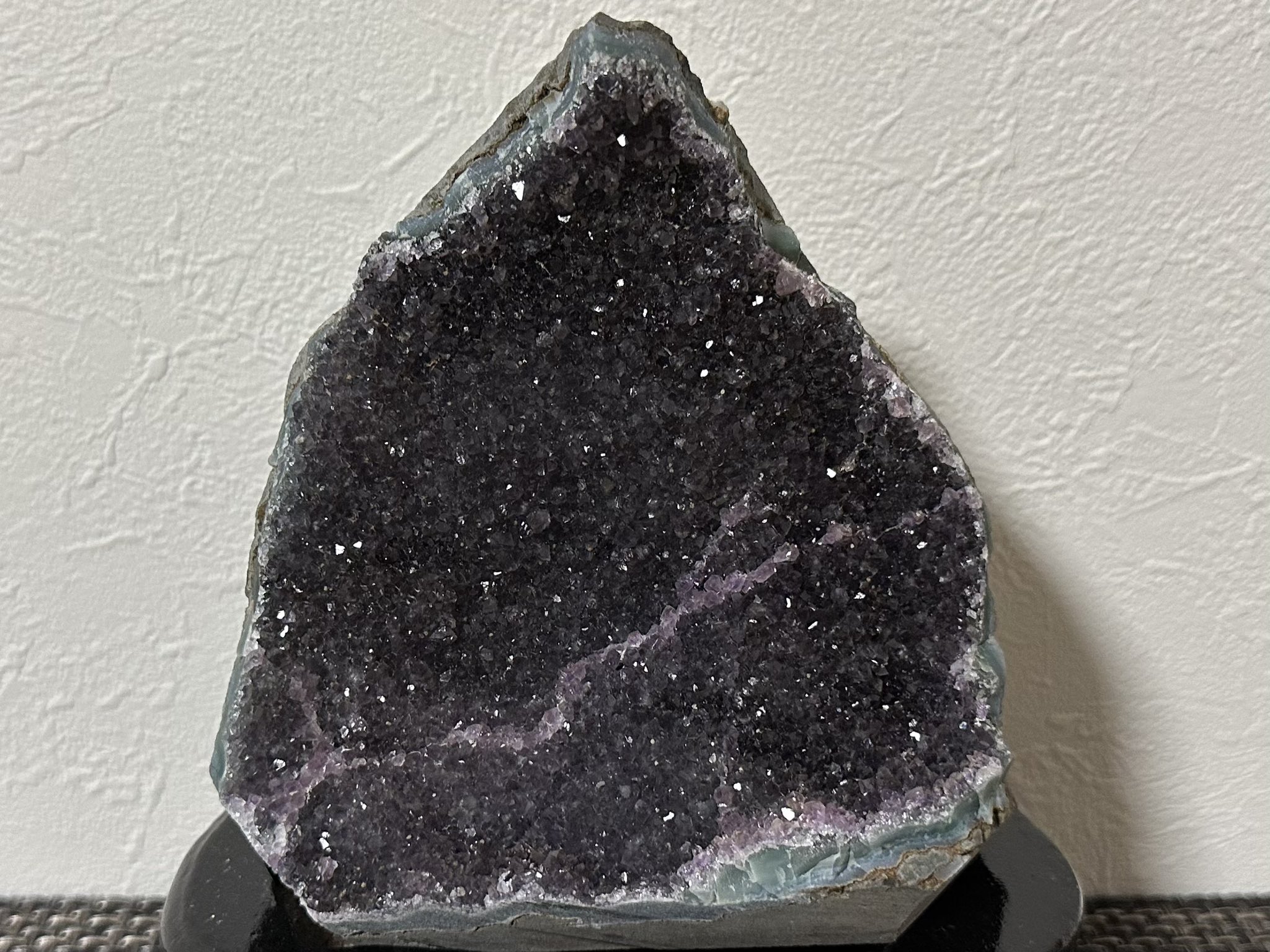 【天の川アメジストクラスター】高さ約14×横約12.3×厚さ9cm 天の川アメジストクラスター】高さ約14×横約12.3×厚さ9cm 【公式通販】