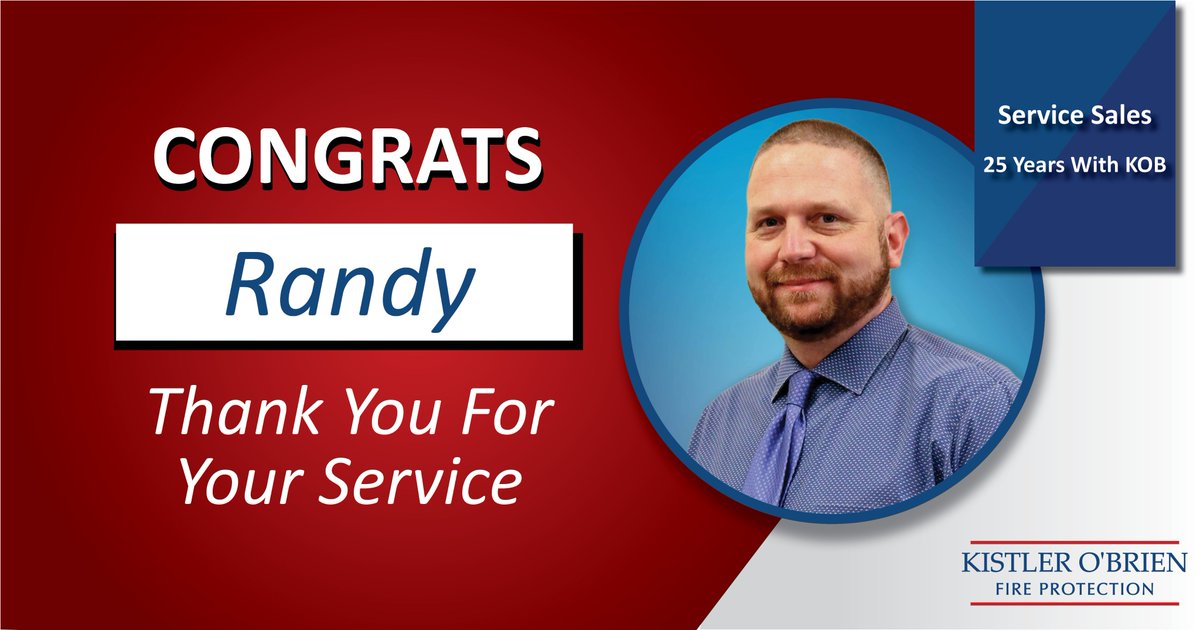 kobfireprotect's tweet photo. Congrats to Randy, Lori, Chris, Jaryd, and Joanne on their milestone work anniversary with Kistler O'Brien! Thank you for all you do to help keep our customers' workplaces safer!

#KOBFire #FireSafety #LifeSafety #EmployeeAppreciation https://t.co/vr05O9ewgU