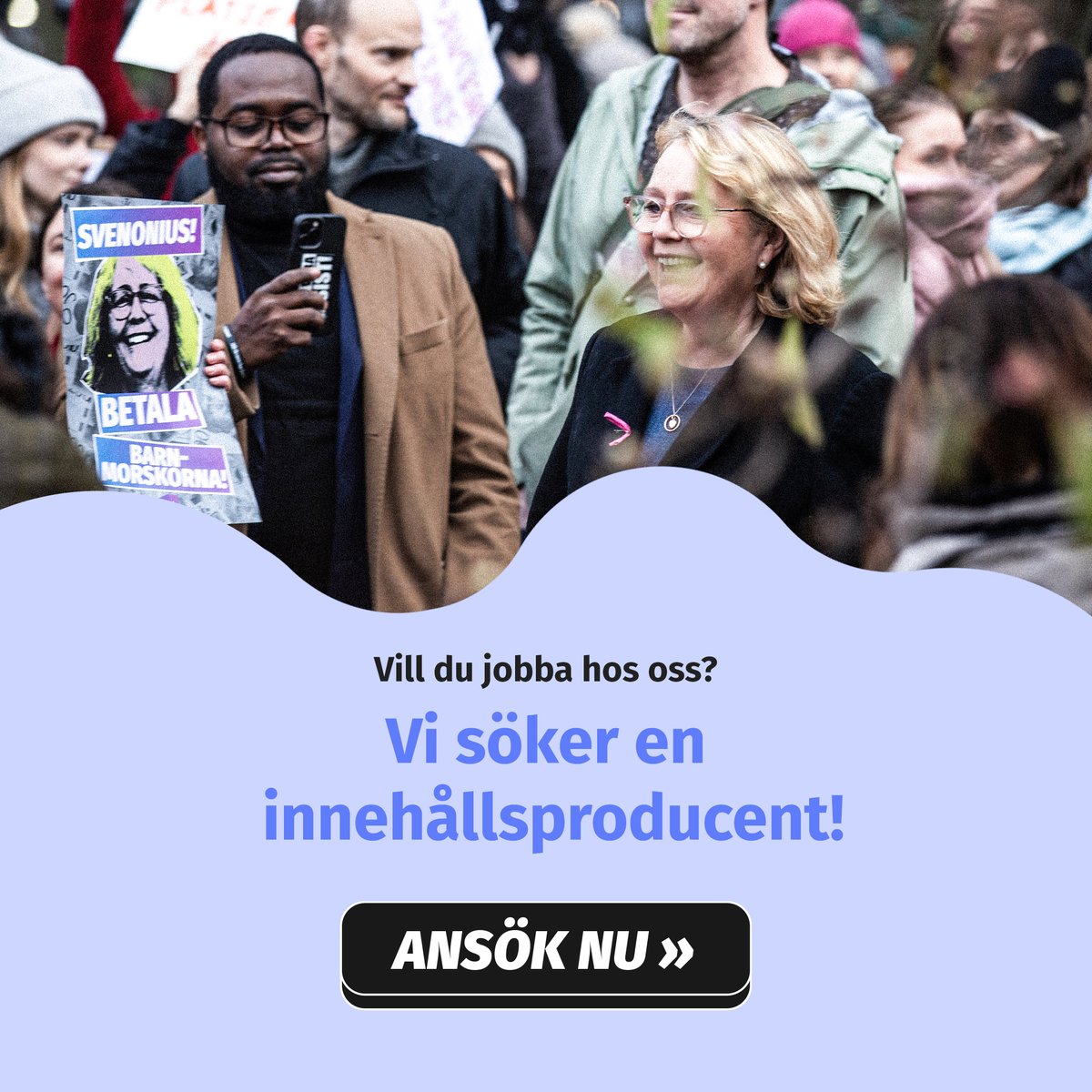 Vaknar du upp varje dag arg på att lobbyismen fräter sönder demokratin? Är du skarp på innehållspruduktion? Vill bygga en helt ny mediaplattform? 

Då har vi jobbet för dig: skifteforsverige.varbi.com/what:job/jobID…