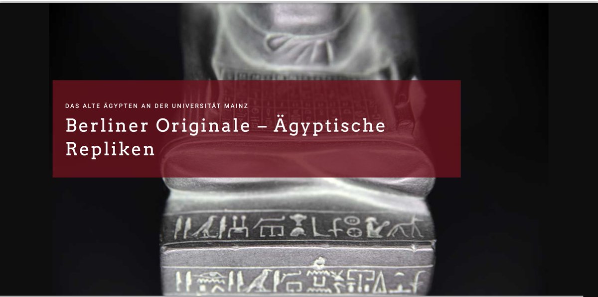 Ägyptologie Mainz (@aegyptologie_mz) on Twitter photo „Berliner Originale – Ägyptische Repliken. Das Alte Ägypten an der Universität Mainz“. Jetzt unsere virtuelle Studierenden-Ausstellung besuchen!
🖥️ Zur Ausstellung: ub.uni-mainz.de/de/sammlungen/…
🖥️ Zum 3D-Rundgang via Matterport: my.matterport.com/show/?m=6aL6Ki…
#Ägyptologie #VirtualMuseum „Berliner Originale – Ägyptische Repliken. Das Alte Ägypten an der Universität Mainz“. Jetzt unsere virtuelle Studierenden-Ausstellung besuchen!
🖥️ Zur Ausstellung: ub.uni-mainz.de/de/sammlungen/…
🖥️ Zum 3D-Rundgang via Matterport: my.matterport.com/show/?m=6aL6Ki…
#Ägyptologie #VirtualMuseum