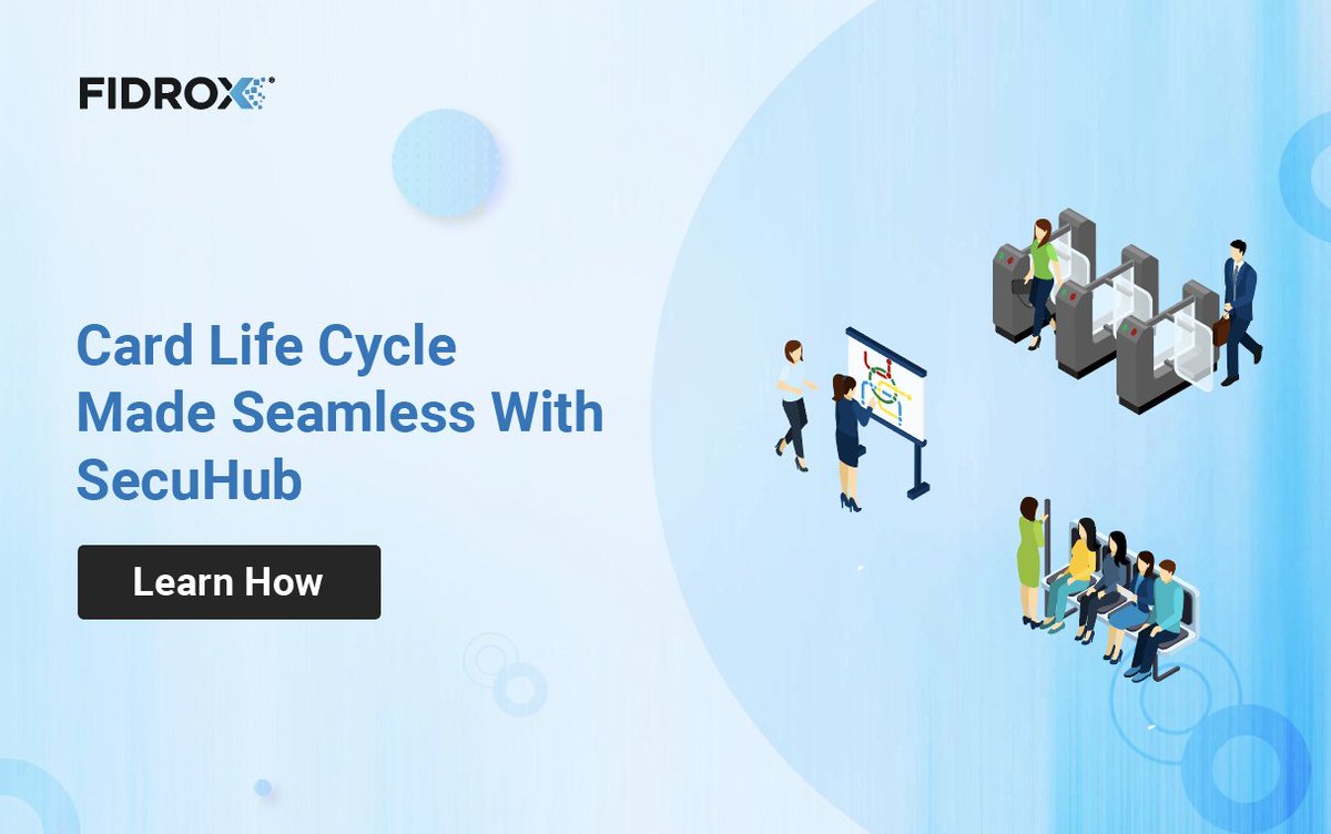 Fidroxtech's tweet photo. Discover #SecuHub by #Fidrox for seamless access & card lifecycle management. Simplify physical access, streamline card processes, & enhance onboarding. Contact us to unlock its benefits today! https://t.co/zw1hrsxQvY
#employeesecurity #Identityandaccess #authentication https://t.co/f3kxdPZTWg