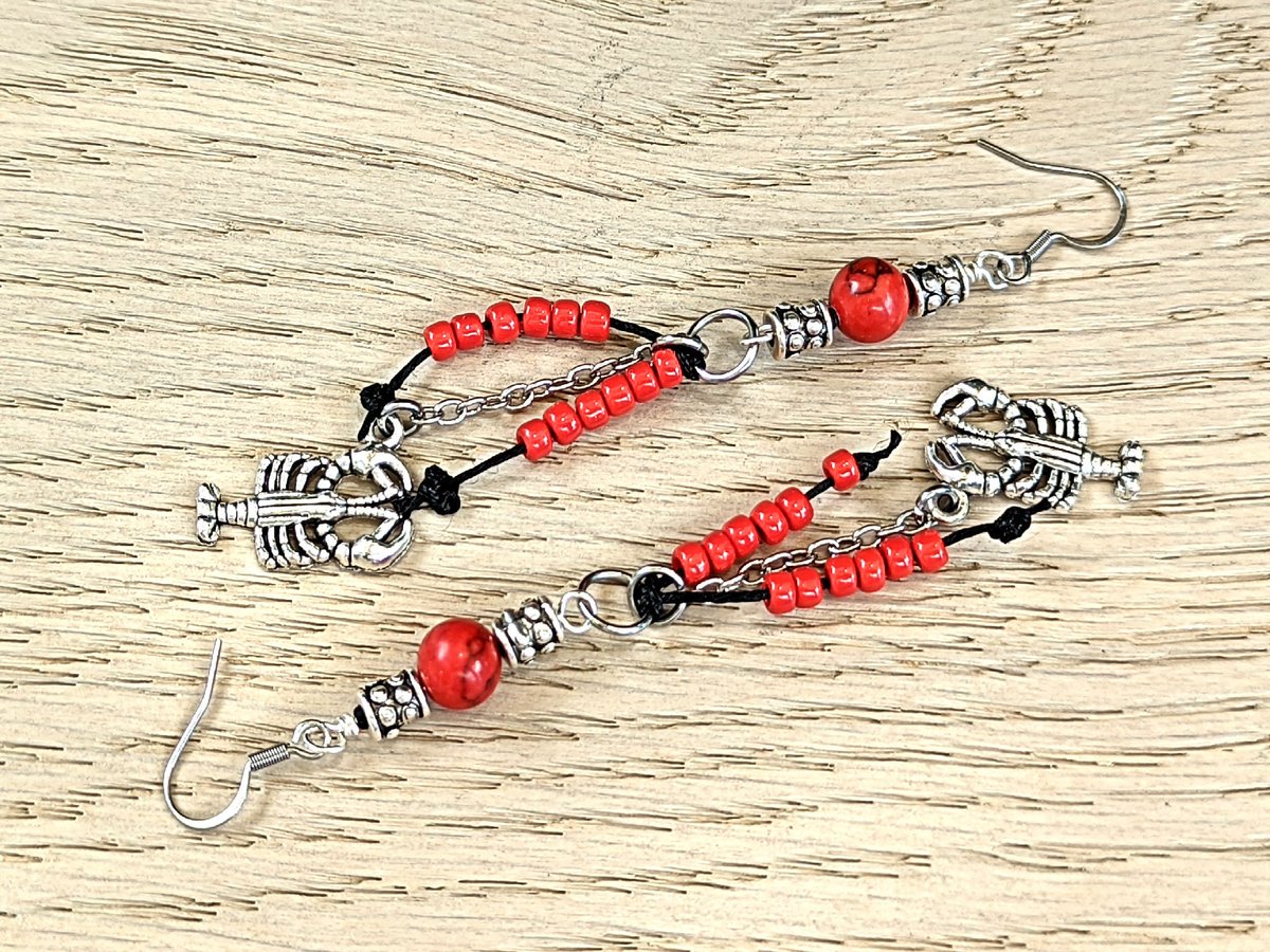 etsy.com/listing/126212…

#Lobster Charm Red #Stone #Earrings 

#jewelrybyscotti #wiseshopper