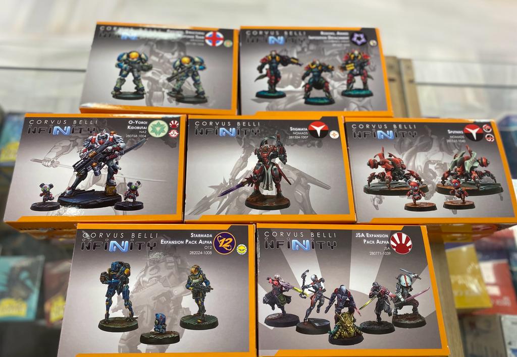 empiregames_sev's tweet image. 🆕 ¡¡Nuevos productos de Infinity!!

✅ Ya en nuestra tienda.

#CorvusBelli #Infinity #InfinityCodeOne #CorvusBelli