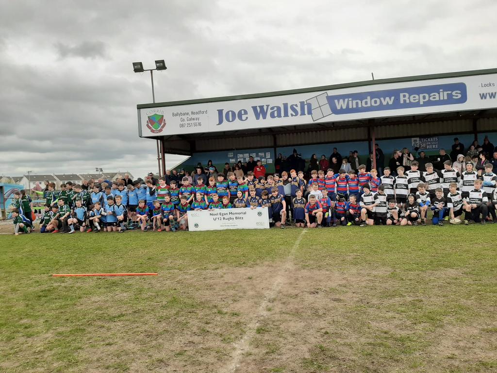 salmsonconnacht's tweet photo. Both my daughters play for Corrib RFC. Last weekend our new building burned to the ground, taking a stack of kit with it. Of you can afford it, please help us rebuild. https://t.co/0WLxYFIAC1 https://t.co/1MLP3fKsE9