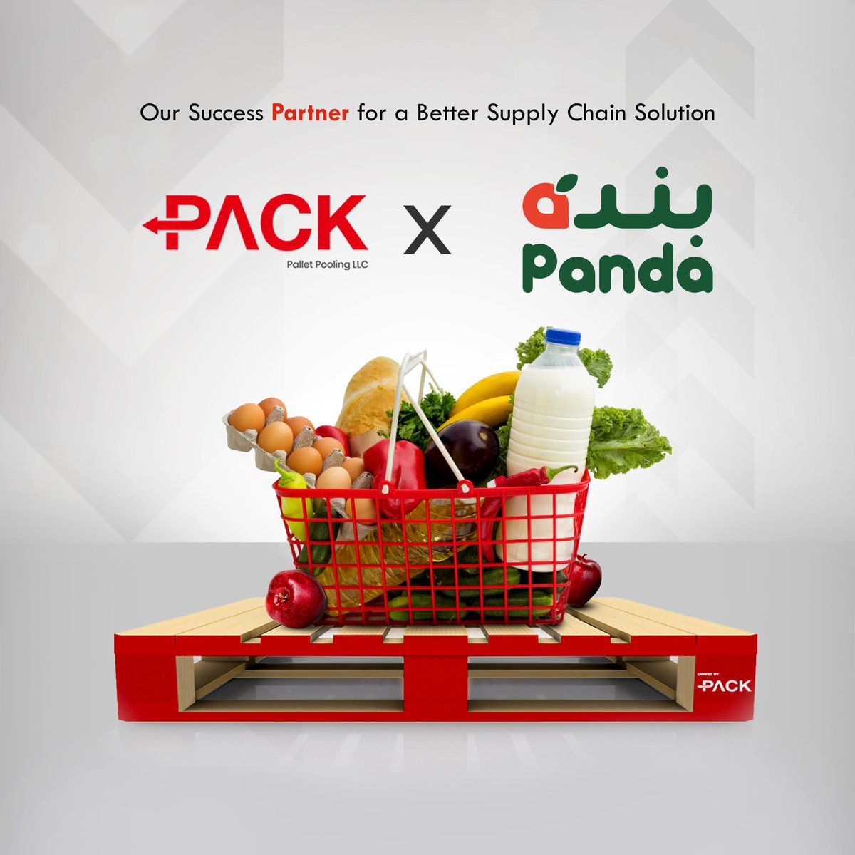 packpallet's tweet photo. We are proud to announce our new partnership with @PandaSaudi ! Together we’re taking a giant leap towards a more sustainable, eco-friendly future. Our shared commitment to reducing our environmental impact is driving us to revolutionize in the FMCG supply chain.

#PACKPallet https://t.co/OQjD8Jmm64