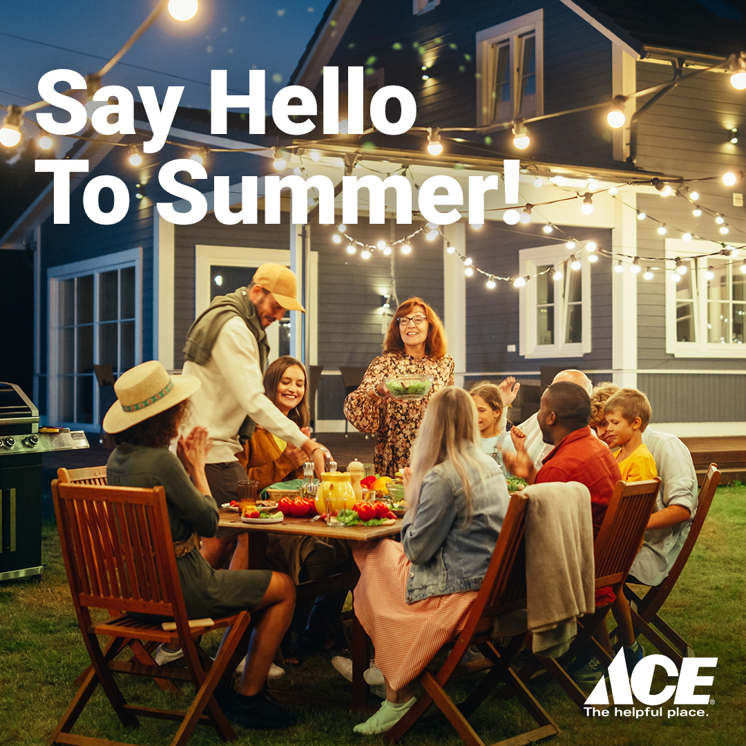 The heat is on ☀️ Summer is officially here! What’s your favorite summertime activity? #MyLocalAce