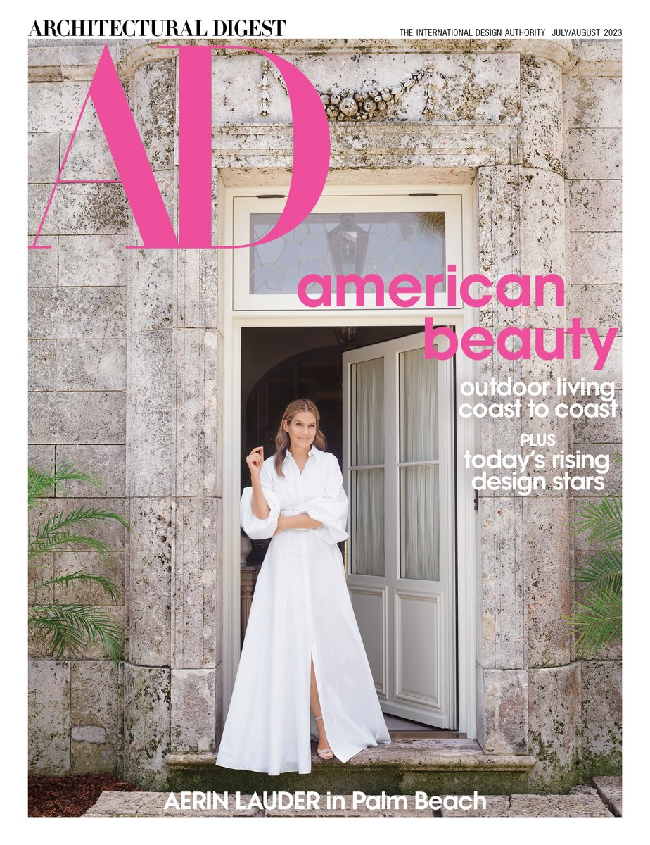 ArchDigest's tweet image. What is one word that describes Aerin Lauder's Palm Beach home you may ask? Magical.
Step inside the designer's chic paradise oasis in our July/August cover story here 👉 archdg.co/RI1Qm3T