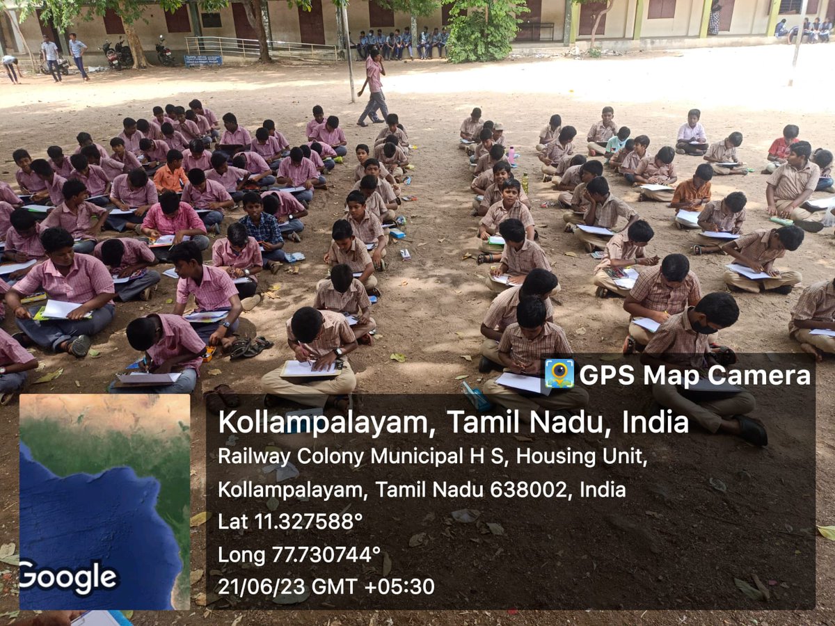 CommissionerEc2's tweet photo. AWARENESS ABOUT SINGLE USE PLASTIC
(PLEDGE,DRAWING COMPETITION &amp; USEING YELLOW BAG)
#Erode #salem #Coimbatore #awarenesscampaign #TamilNadu #Indian https://t.co/Ge1sTU3iTM