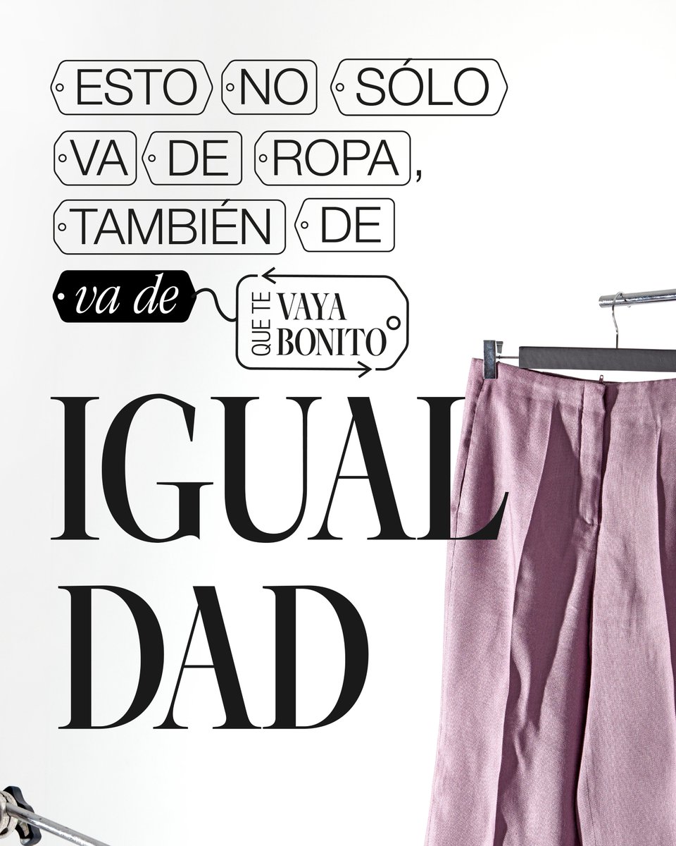 RedKoopera's tweet photo. Sino la manera de plantarse ante lo injusto y hacer que a tod@s nos vaya mejor.
Porque donar y comprar ropa en #KooperaStore es ayudar a que cada año se puedan gestionar puestos de empleo social para 300 personas en riesgo de exclusión social, de las cuales el 50% son mujeres. https://t.co/mtgMygmDH4