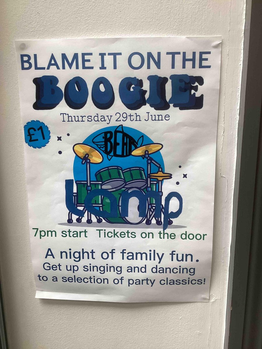 gartreehigh's tweet photo. #GartreeY11 Jack’s Drumathon will be followed by a concert by students. £1 pp (no need to pre-book). Refreshments - bring extra money. Doors 18.30 for a 7pm start.
“Don’t Blame It on the Boogie” - “a fun night for all the family, with lots of Party Classics!” #GartreeEvents https://t.co/LYTO5LV5Qq