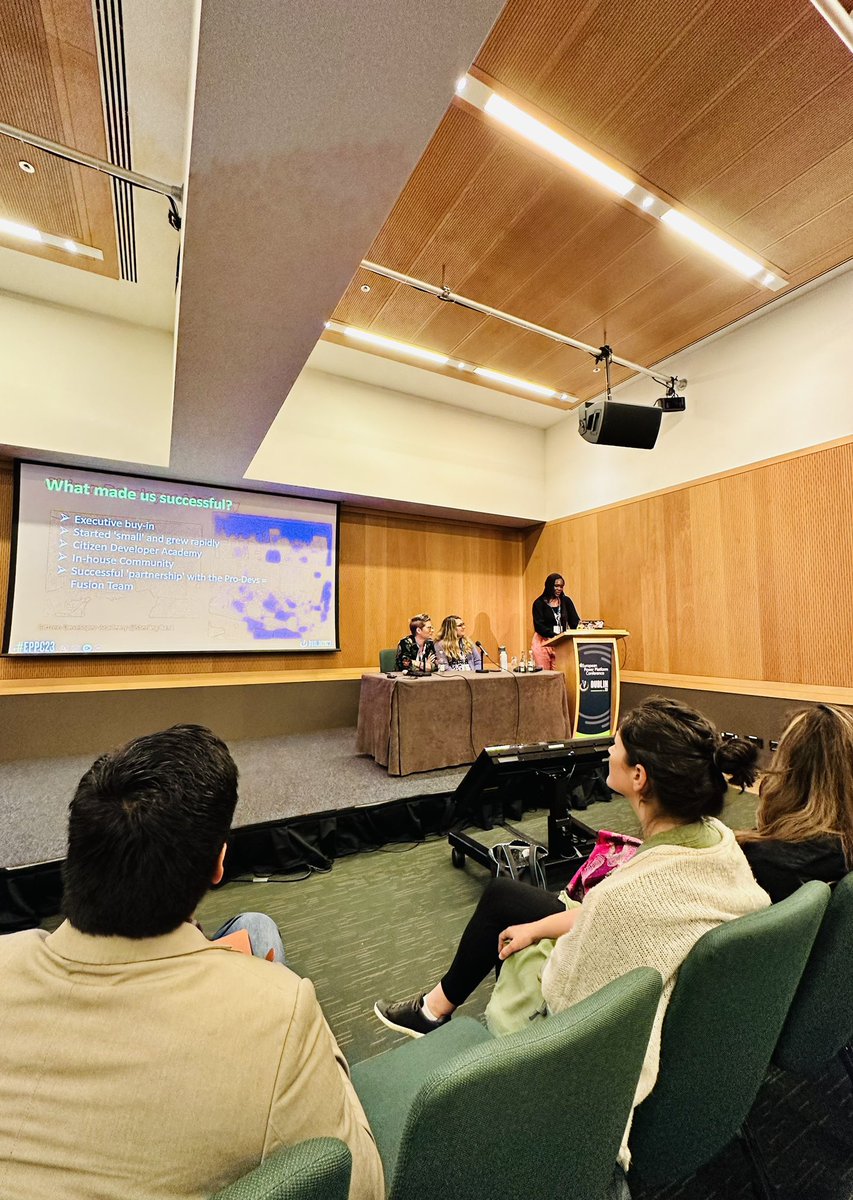Hearing <a href="/Foyinb/">Foyin</a> Power Journey first hand!

Powerful, and inspiring! Keep on soaring sister! 🙌🏽 🦅 

#PowerPlatformConnects #IronSharpensIron #ZeroToHero