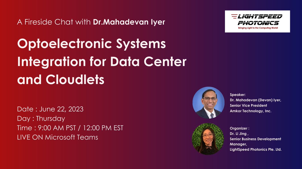 LightSpeed Photonics tweet media