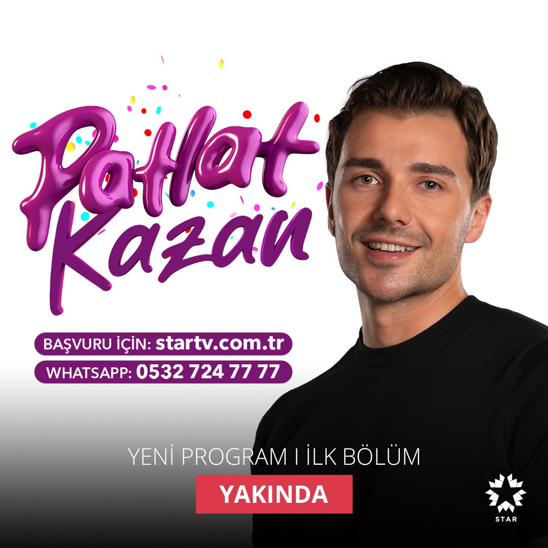 PatlatKazan's tweet photo. “Bu yaz balonlar ardı ardına patlayacak, patladıkça da kazandıracak.” 

Cemal Can Canseven’le #PatlatKazan, yakında Star’da! 

Başvurular https://t.co/sjfqHEI4QZ’de! Whatsapp hattımız: 0532 724 77 77 @CansevenCemal @startv https://t.co/jOJqmGrql3