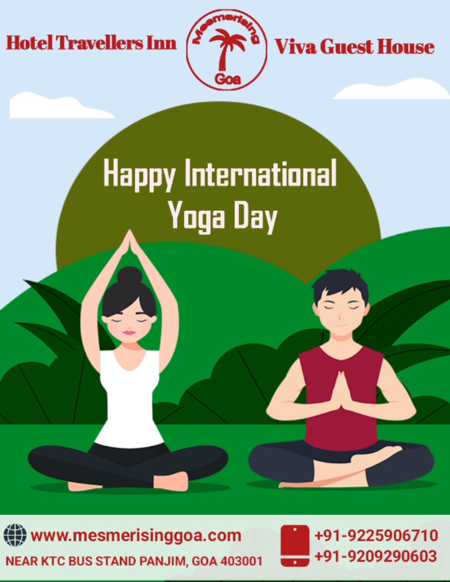 mesmerisinggoa's tweet photo. #happyinternationalyogaday
#hotel #hotelroom #goa #goabeach #panjim #bestroom #room #donapaulabeach 🏝  #panjim #goaturism https://t.co/c90C1HeC2S