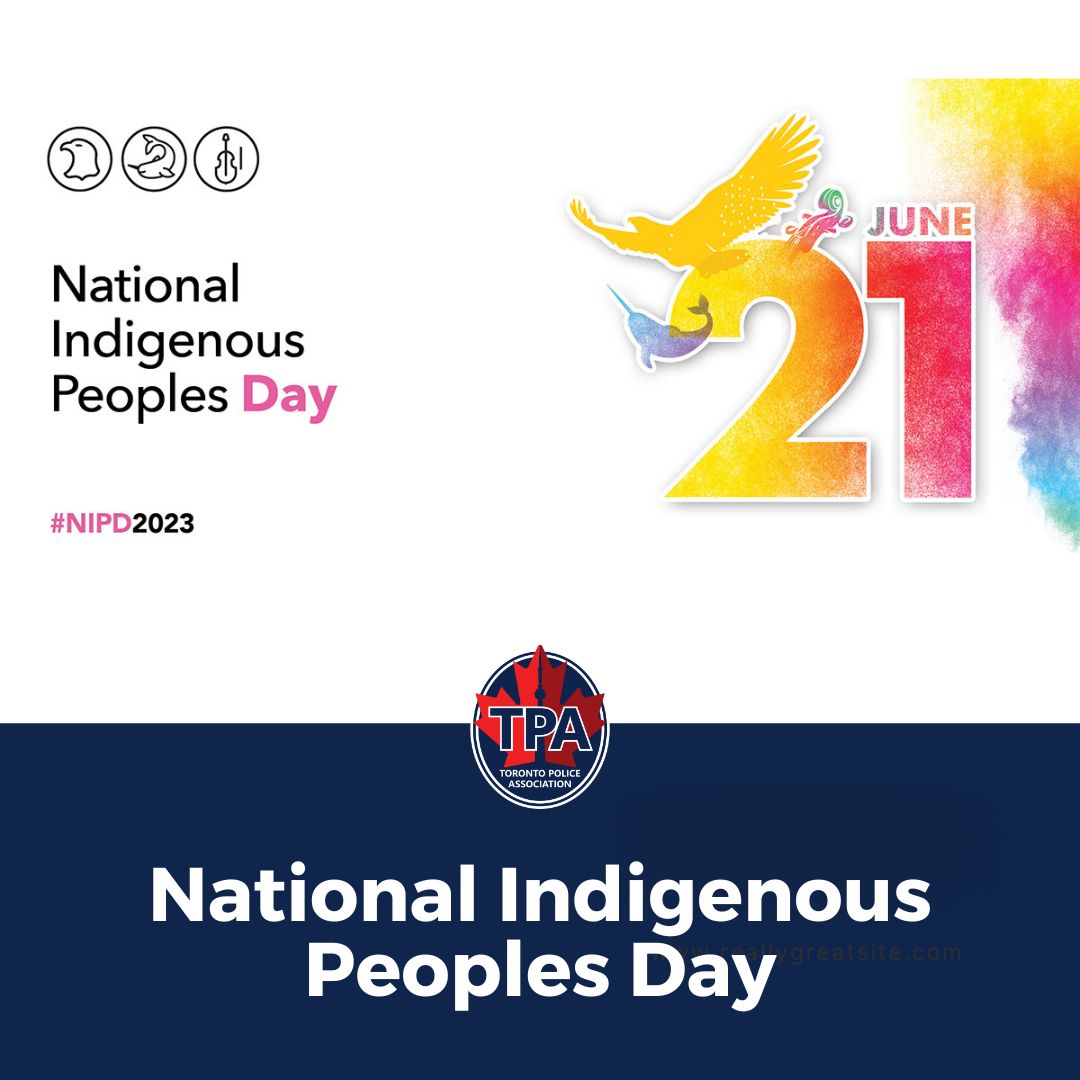 National Indigenous Peoples Day is a time for healing, reflection, education, & celebration. The TPA honours the unique heritage, diverse cultures & outstanding contributions of First Nations, Inuit & Métis peoples across Canada. #NIPD2023 @TPS_Inclusion @TPS_CPEU