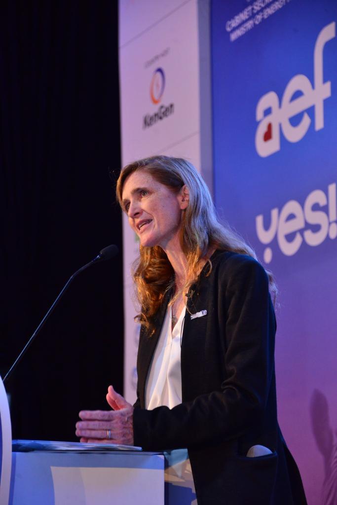Honored to have <a href="/PowerUSAID/">Samantha Power</a> announce a new investment to boost energy access in East &amp; Central Africa. Through a new Power Africa initiative <a href="/USAID/">USAID</a> will invest $89M over the next 5 years that builds on our decade of partnership in Africa's energy sector.

#aef23 #PowerAfricaAt10