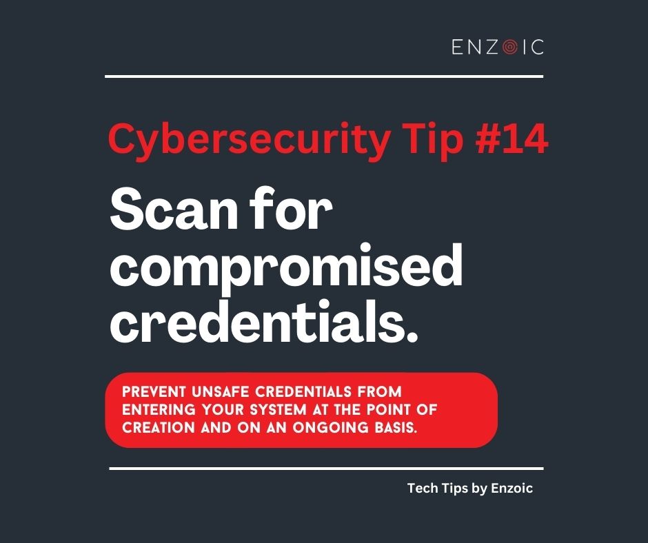 EnzoicSecurity's tweet image. #CompromisedCredentials are one of the main entry points for #threat actors, cross-industry. Lock down your organizational #cybersecurity by screening for them now. zurl.co/YGtN #passwords