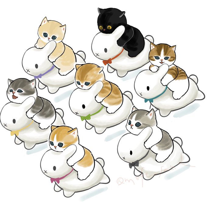 「蝶ネクタイ 白い猫」のTwitter画像/イラスト(人気順)