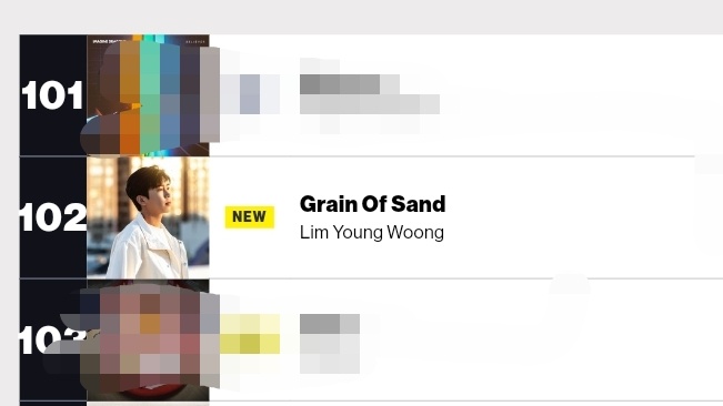 limyoungwoongUK's tweet image. Lim Young Woong makes his first ever appearance on the Billboard Global 200 (excl US) chart debuting at #102 with Grain Of Sand.

#LimYoungWoong #LYW #IMHERO #임영웅 #임영웅_IMHERO @limyoungwoong