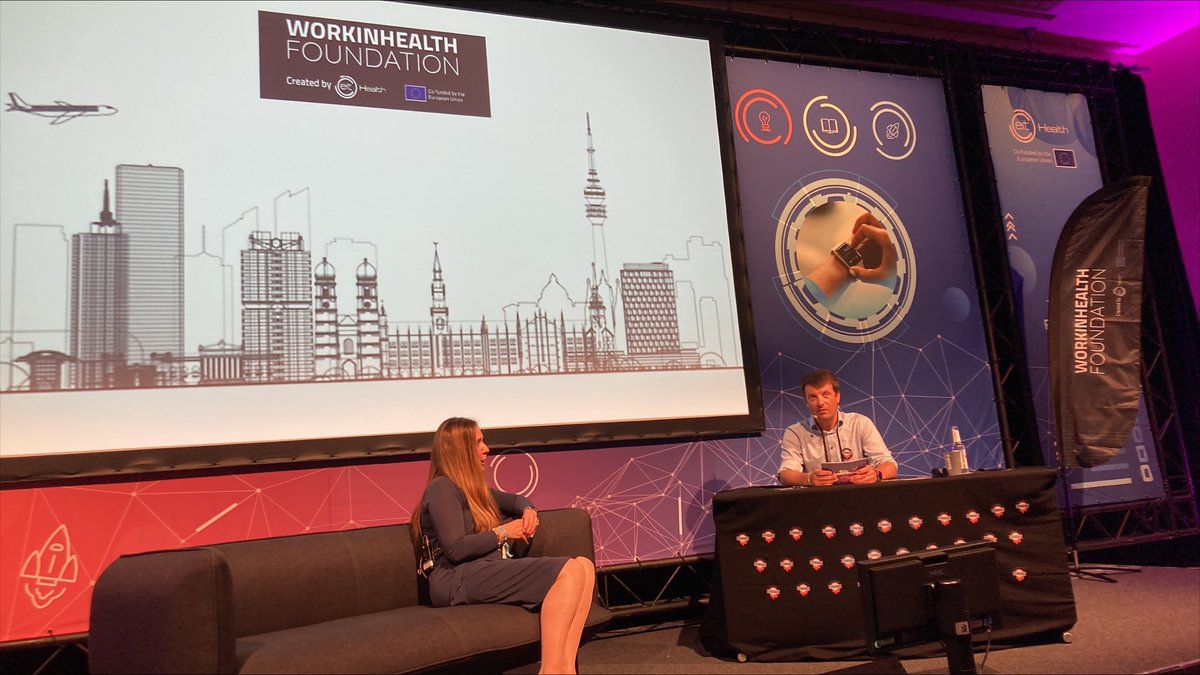 EITHealth's tweet photo. 👀Mind the gap! Our speakers explored how we navigate the #talentgap in healthcare. 

📢Florence Allouche, @innovfacpharma, Président @myrpharm said: "People are key. But we don’t have those people."

🔎Discover our WorkinHealth Foundation: https://t.co/xokwjiTJzw

#Bits23 https://t.co/AUhBpZwVcy
