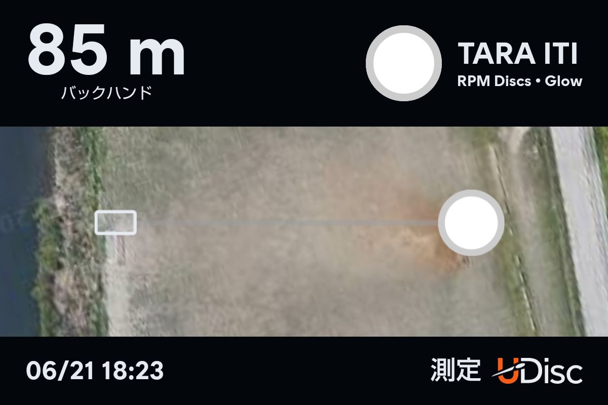 8daofu8's tweet photo. TARA ITI(10|5|0|2)
スピードが10の割に投げやすい印象。ティーバードとかVoltとかくらいに感じました。
#ディスクゴルフ
#RPMdiscs https://t.co/WxndKf2yhj