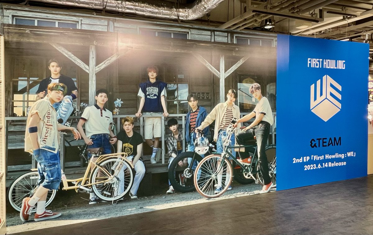 ＆team CD未開封 渋谷HMVブロマイドコンプ 匿名配送 3/20発売「Dress