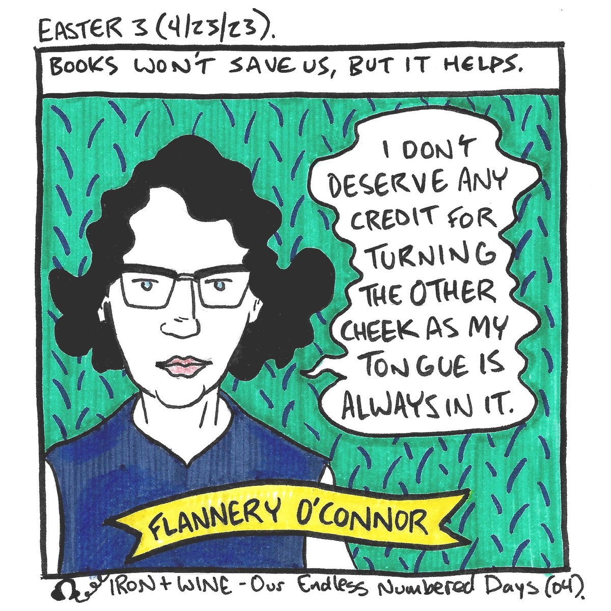 kiddashcomics's tweet image. Easters! 

#makecomics #orvillepeck #flannery #vangogh