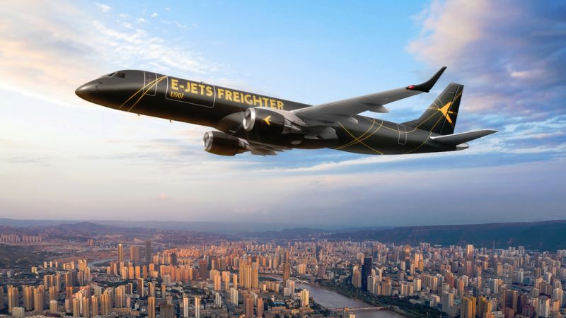 DefenseLrca's tweet photo. Embraer anuncia 20 conversões de E-Jets para cargueiros e novas parcerias e expansões
#Embraer #AHEAD #Amelia #embr3 #LanzhouAviation #ProgramaPool #StarAir #ParisAirShow
https://t.co/k7I8PhdqKP https://t.co/rfYncdeSmE