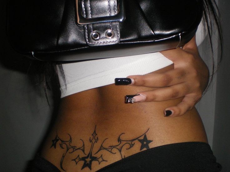 tramp stamps are couture to me.