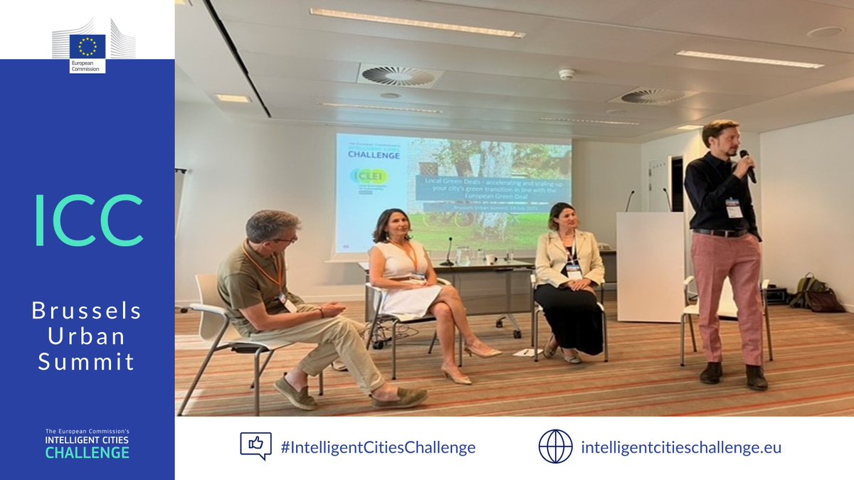 EU_EISMEA's tweet photo. 🏙️🌱A #LocalGreenDeal is never the same, each must be adapted to its unique context to successfully implement the #EUGreenDeal.
Learn more from the #BrusselsUrbanSummit session led by @ICLEI_Europe & #IntelligentCitiesChallenge here: https://t.co/1aODVCTrhF #SingleMarket https://t.co/0Q7fyc0FQI