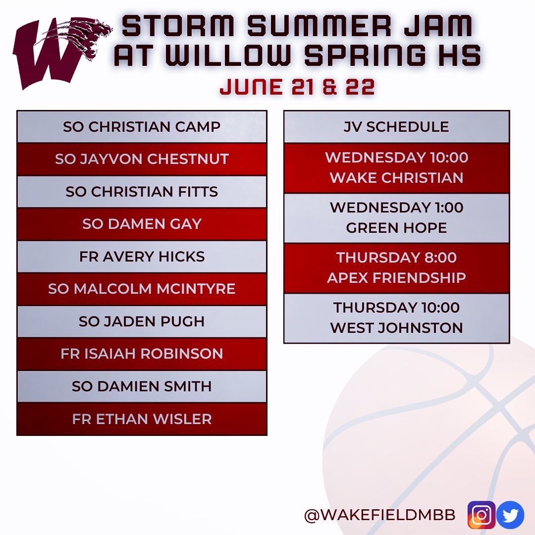 Heading to the <a href="/StormSummerJam/">Storm Summer Jam⛈🏀🌪⚡️</a> today &amp; tomorrow!