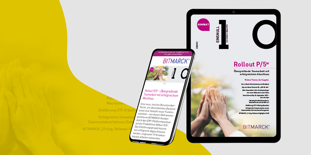 Welche Chancen bietet das Opt-out-Verfahren für die „ePA für alle?“ Die Antwort gibt’s in der neuen Ausgabe unseres digitalen Newsletters einsnull kompakt: bitmarck-einsnull-kompakt.de