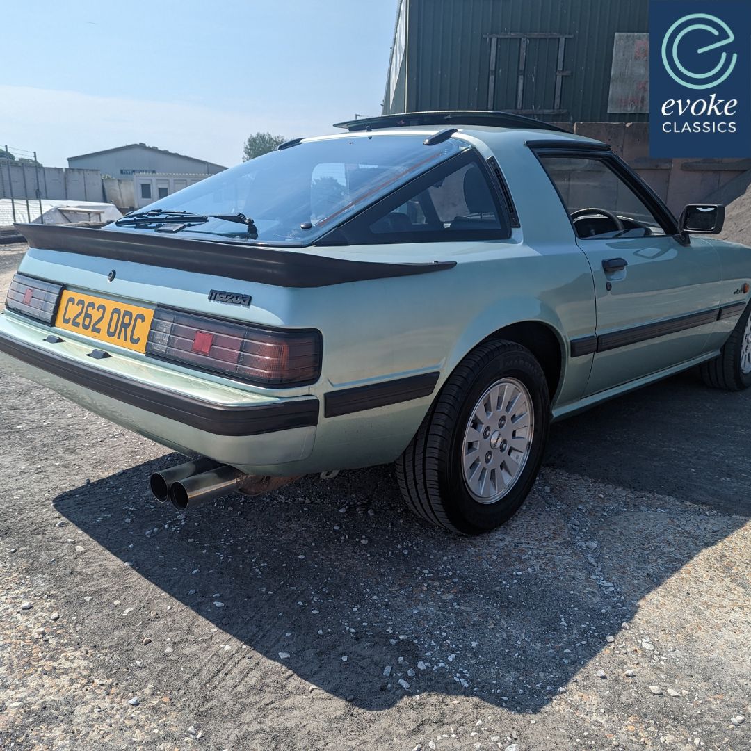 EvokeClassics's tweet image. LIVE AT AUCTION
1986 Mazda RX-7 2
evoke-classics.com/auction/1986-m…
+ Part of the Moran collection
+ Less than 600 left on the road
+ Spectacular Rotary Engine
+ Rear wheel drive
+ More information is coming soon
#MazdaRX7 #ClassicMazda #RotaryEngine