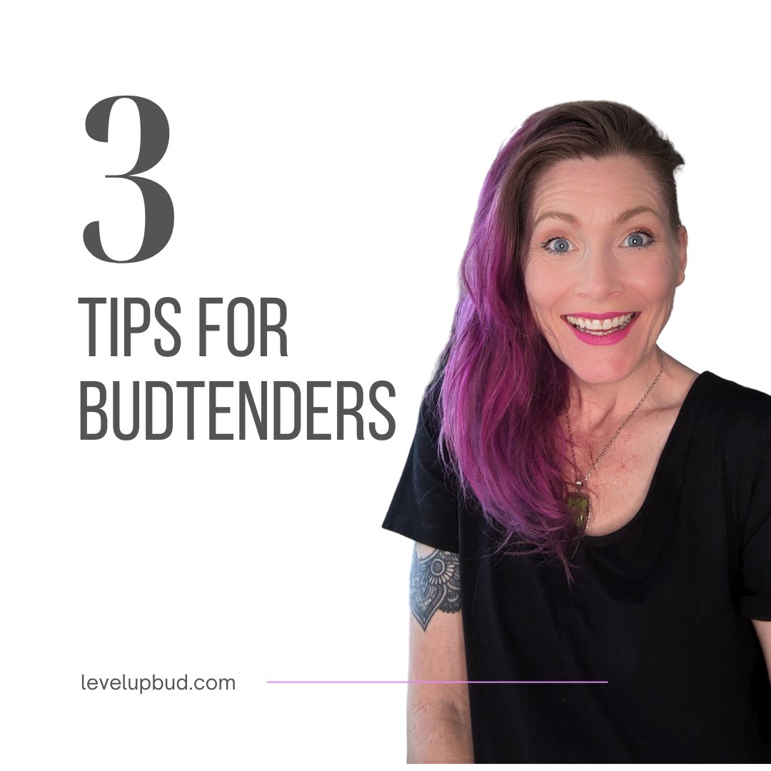 LevelUPBud's tweet photo. Budtenders, it's time to elevate your skills! Here are three insightful tips to enhance your knowledge and service. A thread! 👇 #CannabisIndustry #BudtenderTips https://t.co/gpyhicAUmJ