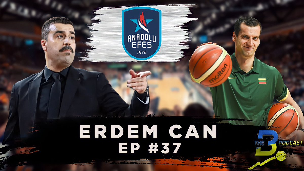 Get to know the new HC of <a href="/AnadoluEfesSK/">Anadolu Efes SK</a> <a href="/erdemcan_4/">ERDEM CAN</a> 
Recorded and published during this past season, talking about his approach and communication with players, the lessons he learned from his past stops and more!
🔗: youtu.be/xYcdFrrNbo4

#erdemcan #AnadoluEfes #headcoach