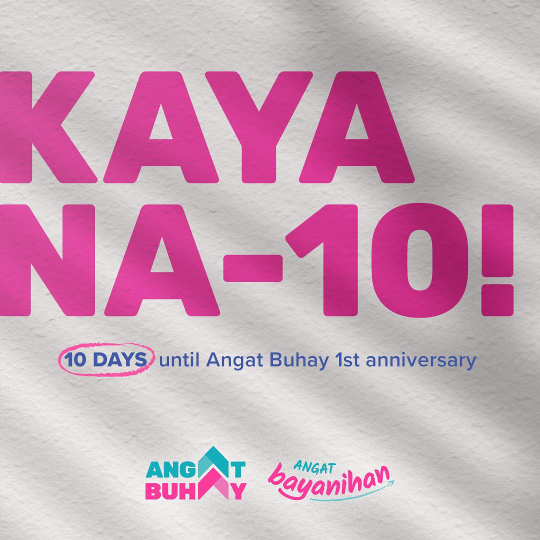 Simula pa lang ng ating kwento 📖

10 days until #AngatBuhay anniversary 💖

#AngatBayanihan
#ISANGDaan