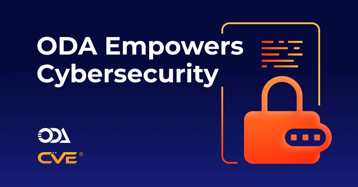 We are proud to announce #ODA participation as a CVE Numbering Authority in the renowned Common Vulnerabilities and Exposures Program. Take a read now! opendesign.com/blog/2023/june…  #WEB #CAD #BIM
