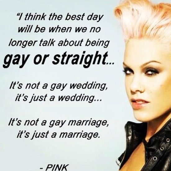 I think the best day will be when we no longer talk about being gay or straight. #samelove #lovewins #marriageequality