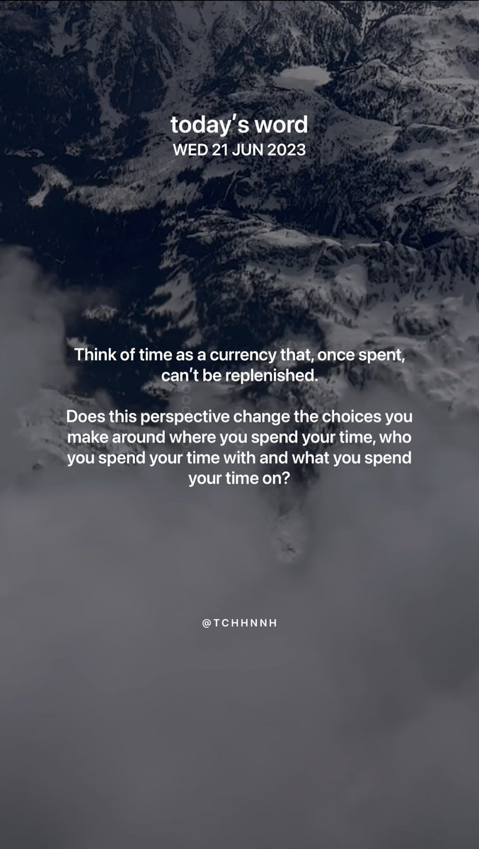 today’s word | WED 21 JUN 2023 ✨