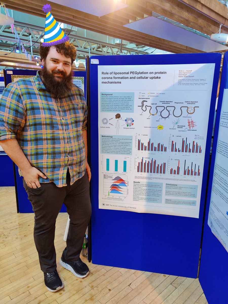 Rustadbuse's tweet image. No better way of celebrating my birthday than with inspiring talks and fruitful discussions at the  @etpnanomedicine #NME23 in #liverpool 🥳